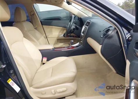 2007 Lexus Is 350 z USA, uszkodzony, nr VIN JTHBE262375014369